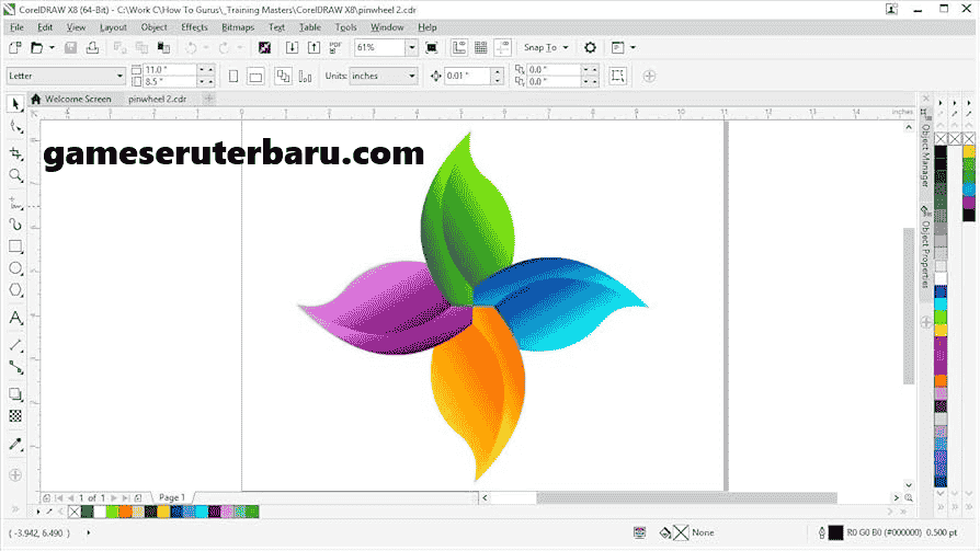 Download Corel Draw x8 Full Crack