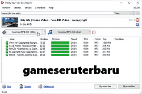 Fitur utama pengunduh Youtube: