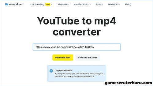 Download Video YouTube MP4 Converter