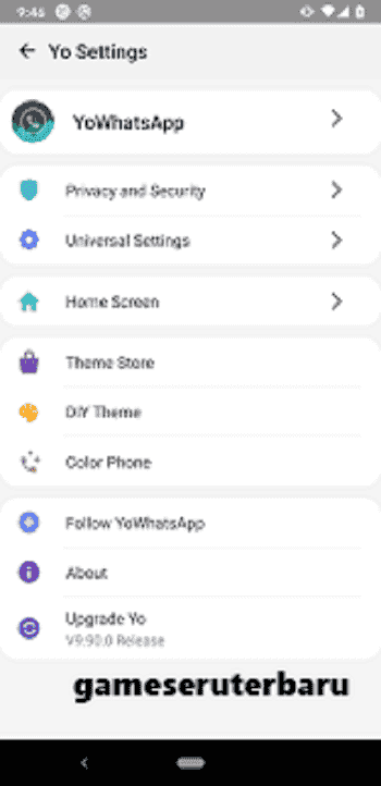 Download YoWhatsapp 9.95 Apk 