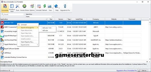 Download Revo Uninstaller free